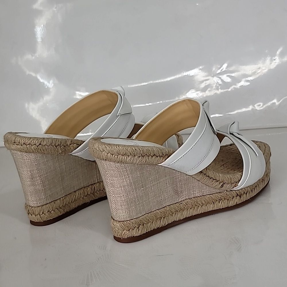Alexandre Birman Clarita Espadrille Jute Wedge Size 37.5